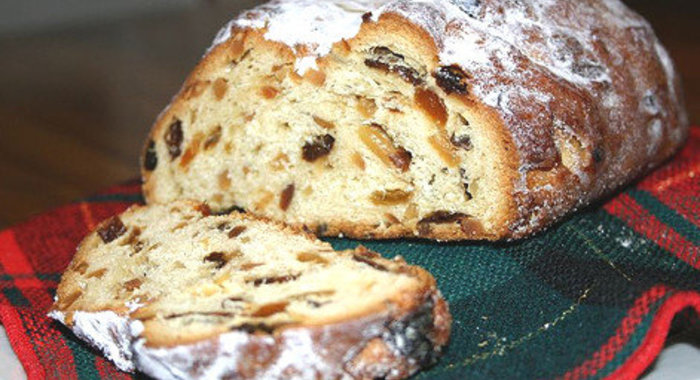 Рождественский кекс кристштоллен (christstollen)