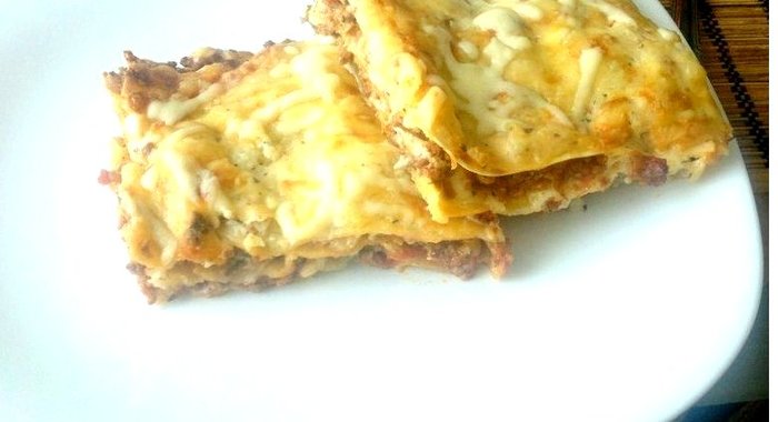 Лазанья болоньезе