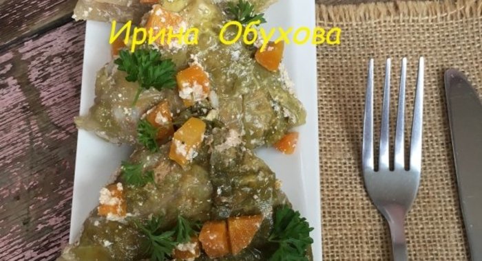 Голубцы в сметанном соусе