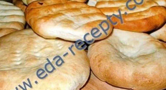 Лепешки на воде и муке