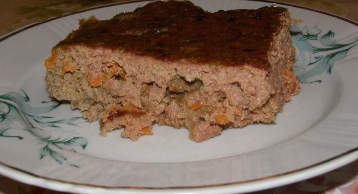 Запеканка говяжья печень в духовке