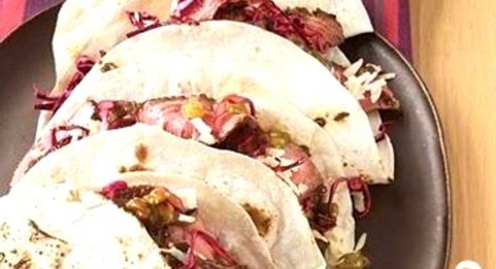 Маисовые лепешки с говядиной