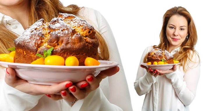 Пасхальный кулич от Ольги Вашкетовой