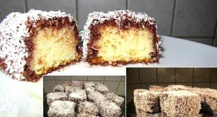 Нежное шоколадное пирожное