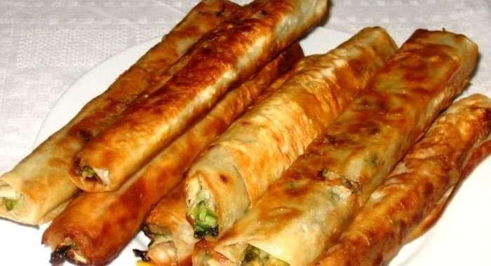 Лаваш с капустной начинкой