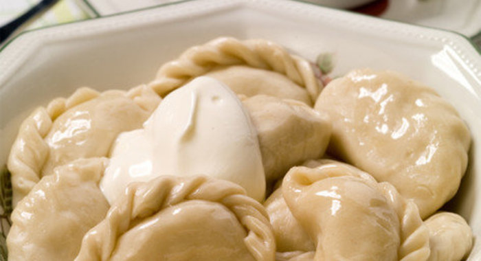 Вареники с брынзой