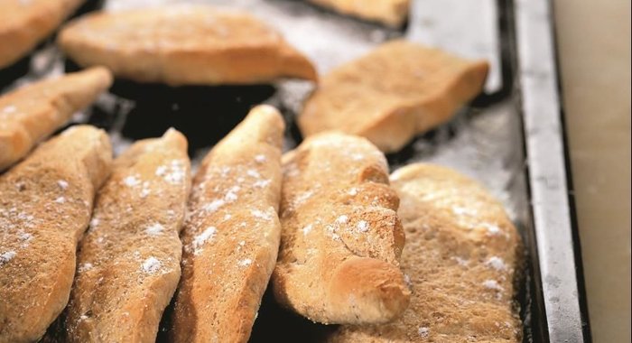 Гречневые лепешки с грецкими орехами