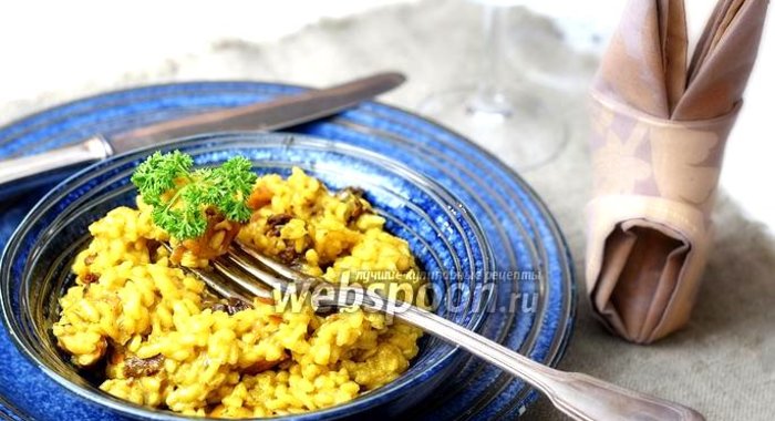 Ризотто со смесью мадрас