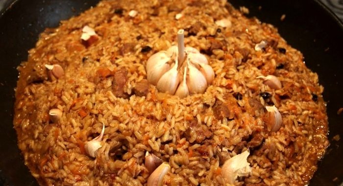 Плов в воке