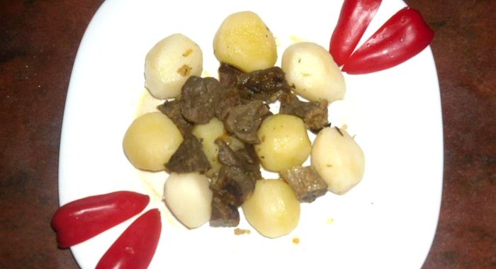 Гуляш из легкого