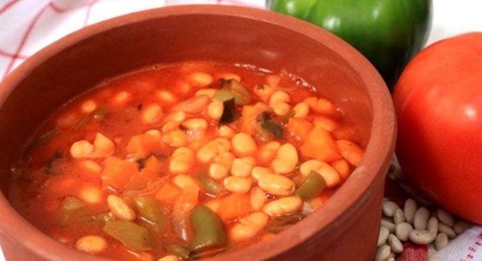 Рагу из овощей с фасолью