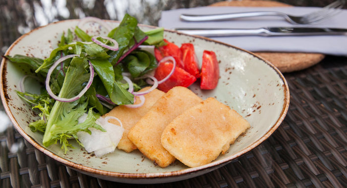 Творожная запеканка с бананом