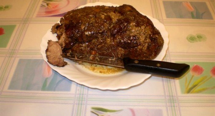 Буженина из свиной шеи