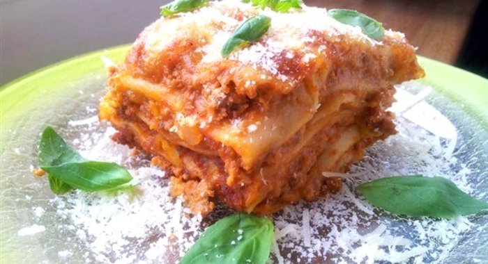 Мясная лазанья