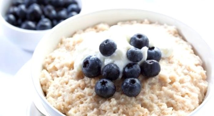 Овсяная молочная каша в мультиварке