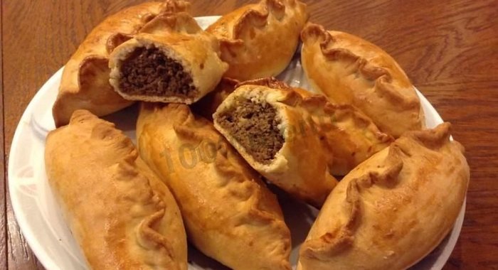 Быстрые пирожки на сухих дрожжах