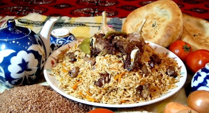 Плов со свининой в мультиварке