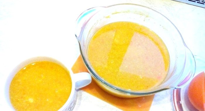 Суп-пюре кукурузный