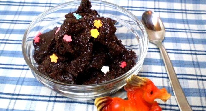 Шоколадное мороженое