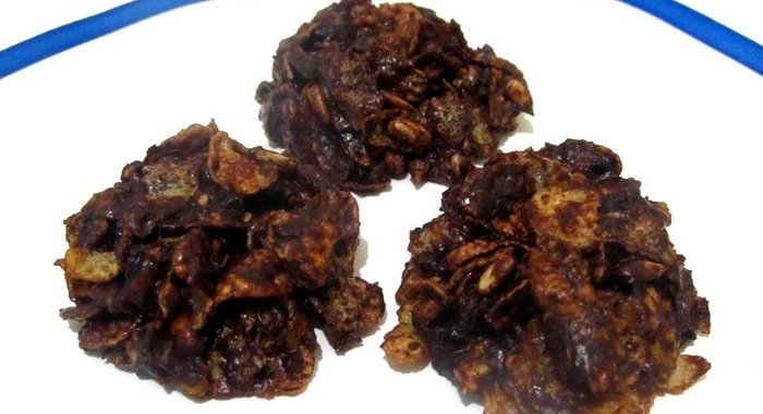 Быстрое шоколадное печенье