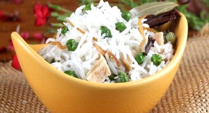 Пулао (Плов с зеленым горошком)