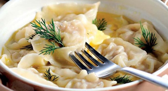 Пельмени с медвежатиной