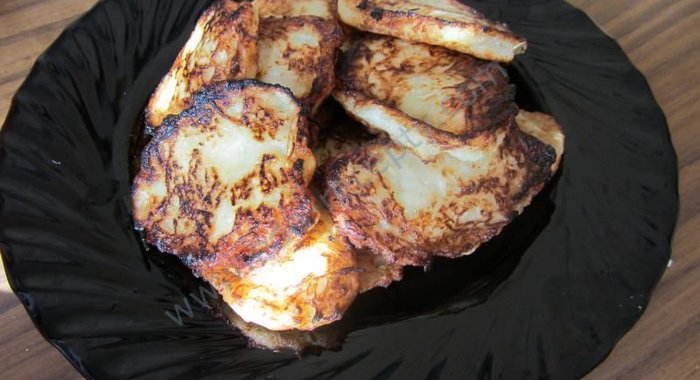 Оладьи из кольраби