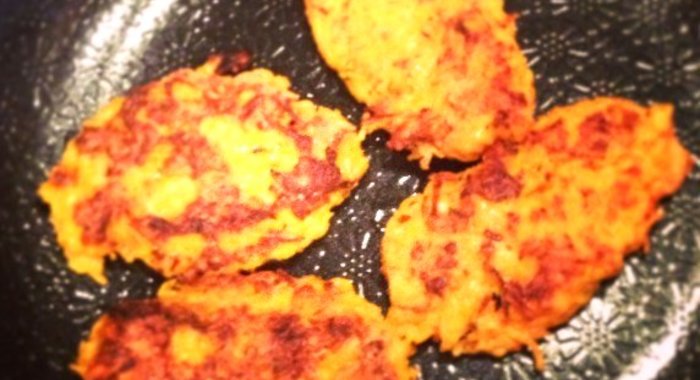 Морковные котлеты легкие