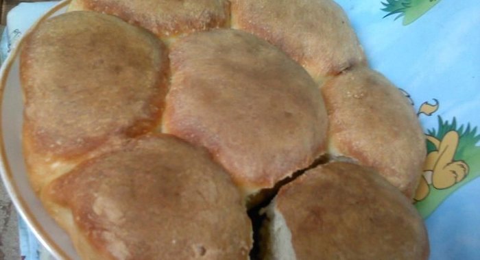 Круглый хлеб