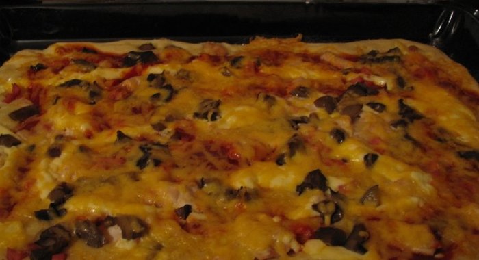 Домашняя пицца