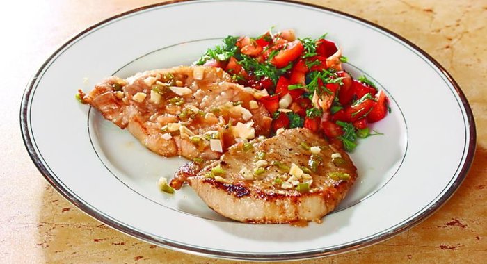 Свинина под маринадом и в коньячном соусе от Александра Носика