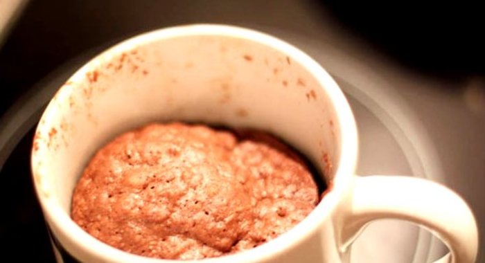 Диетический кекс в микроволновке