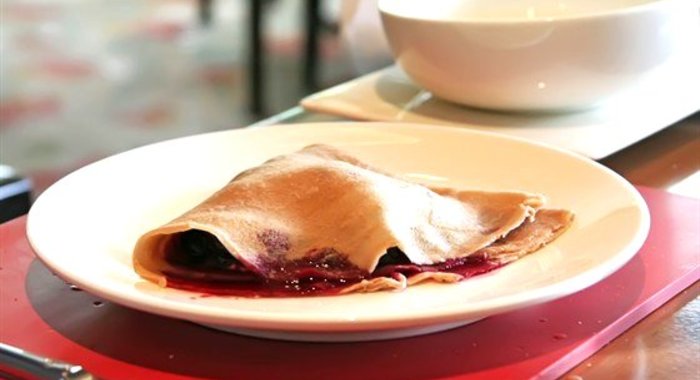 Блинчики с вареньем