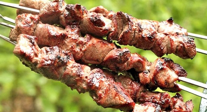 Мягкий шашлык из баранины