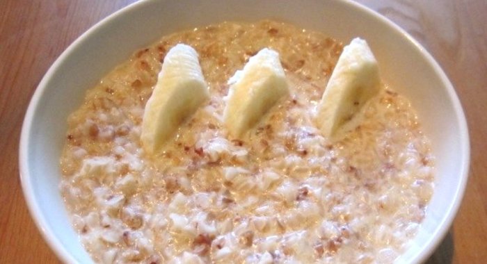 Каша гречневая на молоке