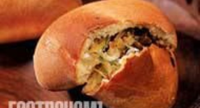 Пирожки с квашеной капустой и грибами