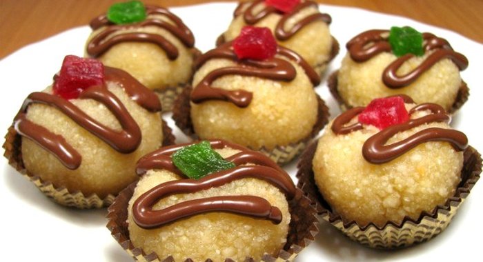 Миндальные конфеты