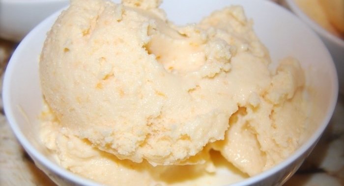 Мороженое из молока и сахара