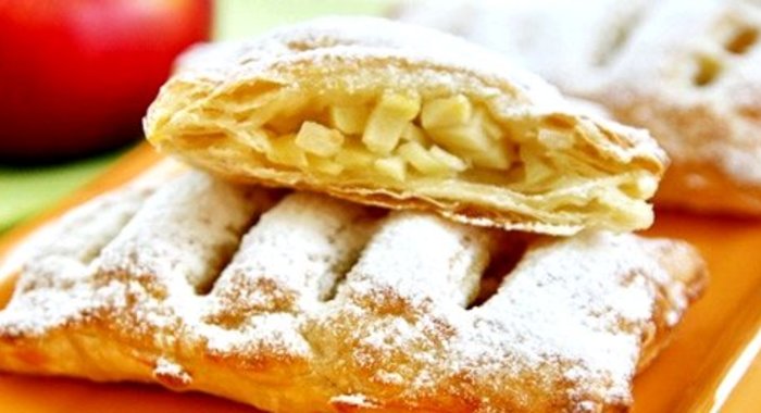 Слойки из готового слоеного теста