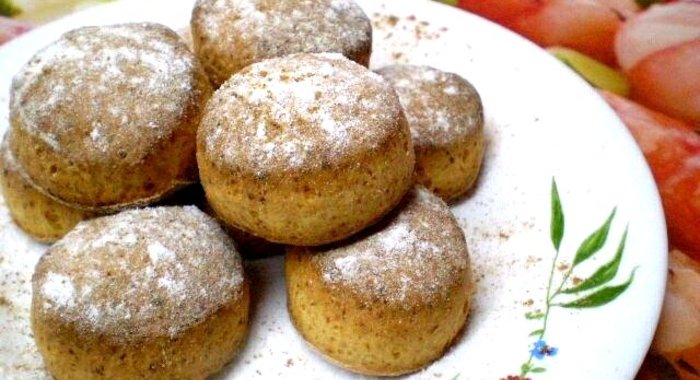 Печенье с творогом и ванилью