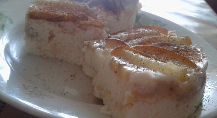 Творожно-банановое суфле в пароварке