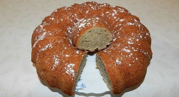 Банановый кекс