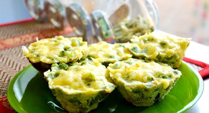 Овощи в омлете