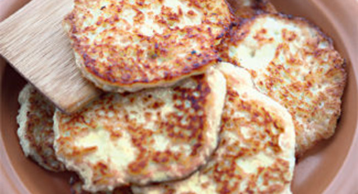 Оладьи из кольраби