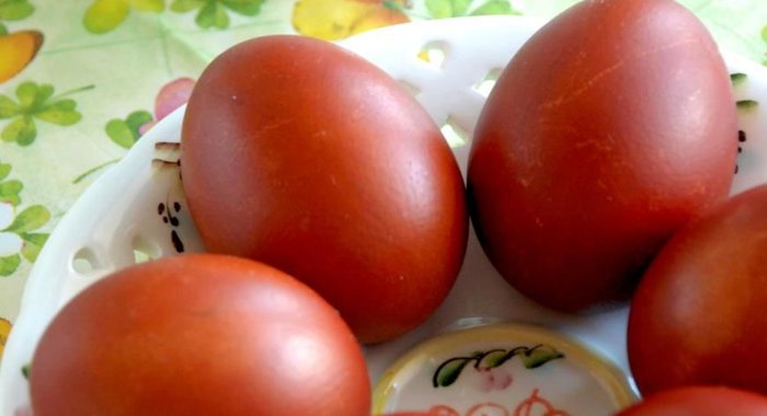 Пасхальные яйца Крашенки