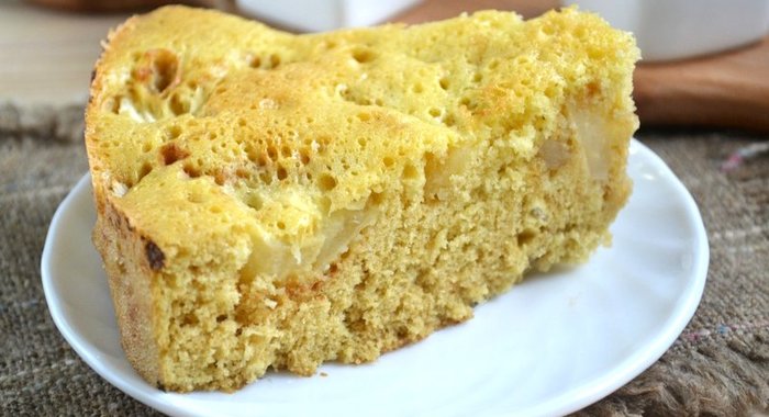 Шарлотка в микроволновке