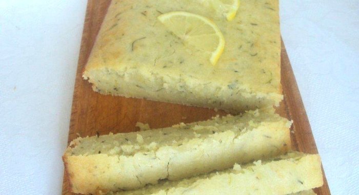 Лимонный хлеб с цукини