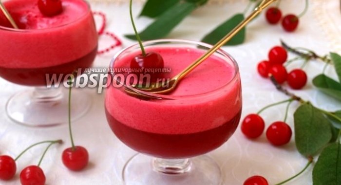 Вишнёвый мусс