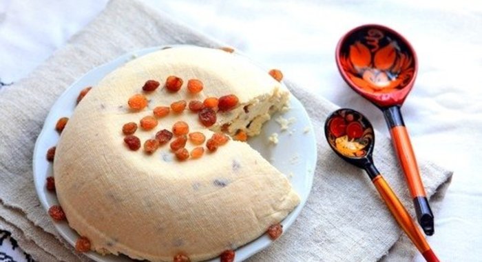 Пасха из маскарпоне