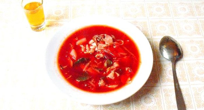 Легкий днестровский борщ